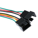 4pin 1 to 2 Ways Connector PWM Fan Power Supply Y Splitter Extension Cable