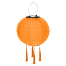 12inch LED Solar Lantern Waterproof Outdoor Hanging Global Light (Orang)