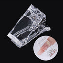 Nail Tips Clip Transparent Finger Poly Quick Building Gel Extension Nails A G9S8