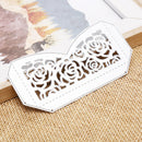 Rose Flower Border Cutting Dies Crafts Die Cuts DIY Scrapbooking Decor Emboss BX