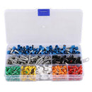 Insulated Cord End Terminal Wire Awg Ferrules 600Pcs Kit Set R2T7