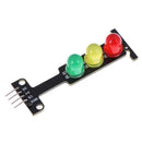 DC 5V mini led traffic light module 5mm red yellow green color led disp OZ