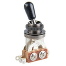 3-Way Guitar Selector Pickup Toggle Switch Parts for Les Paul Black