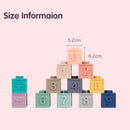 Squeeze Baby Blocks, Soft Building Blocks for Toddlers, Teething Chewing Toys,