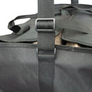 Firewood Log Carrier Black Heavy Duty Wax Tote Large Fire Wood Bag Durable