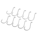 10pcs Saltwater Fishing Hooks Crab Hooks Big Game Stainless Steel Hooks 04