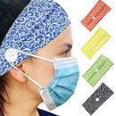 5pcs/set Moisture Wicking Outdoor Sports Soft Wide Women Headbands Hair Bands