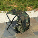 Outdoor Mountaineering Fishing Foldable Carry Stool Chair with Storage Bag A