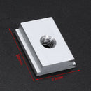 5Pcs M8 T-Track Slider Sliding Nut Aluminum Alloy T Slot Nut For Woodworkin
