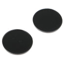 30x Round Black Plastic Bases 22mm - for Infinity,  RPG Wargaming