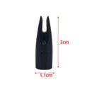 30PCS 8mm Archery Arrow Nocks Plastic Tails For Wood Bamboo Shaft Bow & HuntinTE