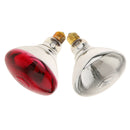 2xReptile Heat Lamp Lightbulb Infrared Heater Pig Sheep Breeding Heat Lamp Bulb