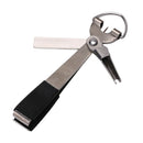 1Pc 4 In 1 Fishing Quick Knot Cutter Nippers Snip Tying Tool Nail Clippers L 3C