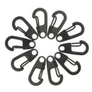 20Pcs Mini Alloy Key Buckles Snap Spring Clip Hooks Carabiner Keychain 26mm