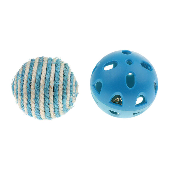 Bell, Mice, Sisal Ball Perfect Mix Of Toys Types For Your Cat Kitten Kitty