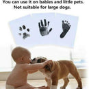 2Packs Baby Handprint and Footprint Ink Pads Pet Paw Print Ink Kits for Family m