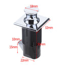 Push Lock Latch Knob - Caravan Motorhome - Drawer Cupboard Door MP-05-212-11