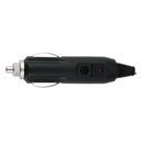 1PCS 12V Male Car Lighter Socket Plug Connector With Fuse Red LED
