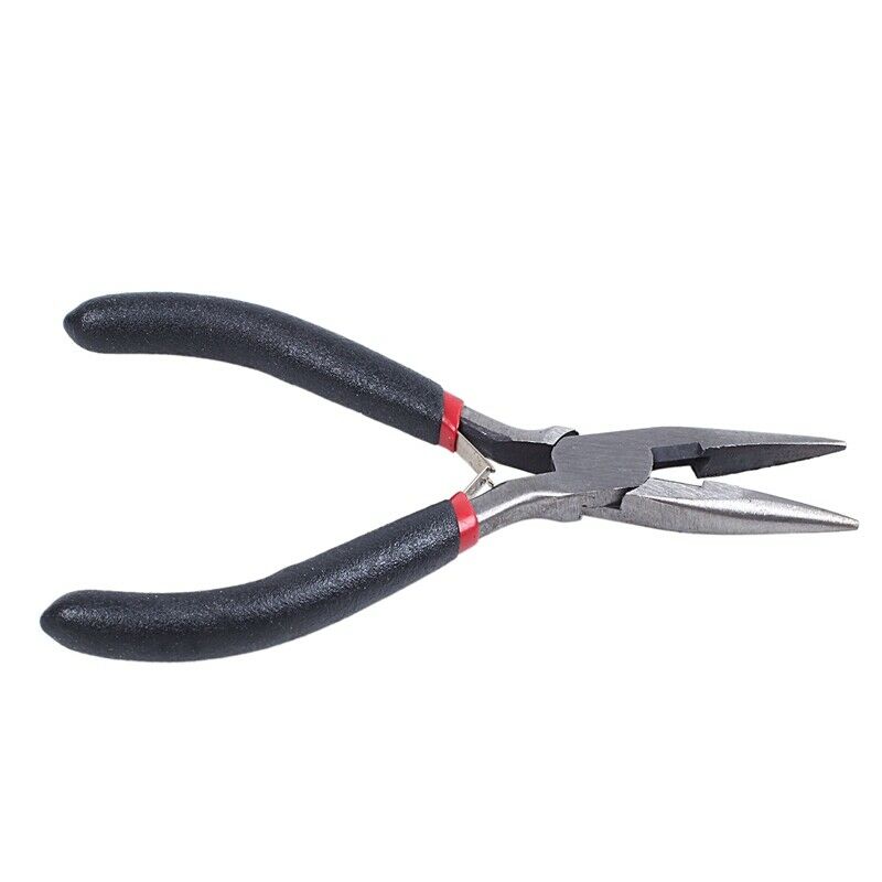 1 Tip Pliers Plate Tool for Creation of Jewelry 12.5cm - Black