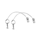 Stainless Steel Boat Bimini Top Quick Release Pin  with Lanyard fgd MKS