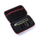 1X(Shaver Case Travel Electric Shaver Storage Organizer Carrying Bag (Red Z