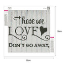 5D DIY Full Drill Diamond Painting English Cross Stitch Embroidery (L2064)