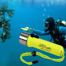 150LM RED   Diving Flashlight Torch Underwater 50M Waterproof SP