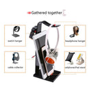 Universal Earphone Headset Hanger Holder Headphone Desk Display Stand fdf RZS