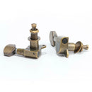 6pcs Copper Acoustic Guitar Tuning Pegs Tuners Head (Bronze)(3R 3L) A