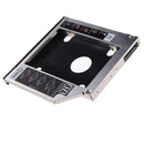 9.5mm Universal SATA 2nd HDD SSD Hard Drive Caddy forCD/DVD-ROM Optical Bay