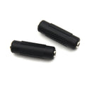 Nickel Plated 3.5 mm Female to 3.5mm Female Jack Stereo Coupler Adapter.TOCA