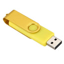USB Mini Memory Stick 8GB USB 2.0 Memory Flash Drive OTG for Handy PC Yello
