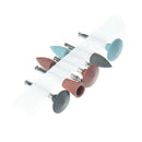 9pcs/set dental lab silicone polisher diamond burs cups teeth polishing kits 3C