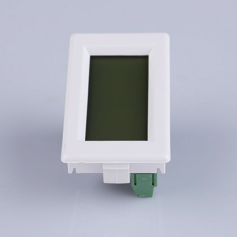 Digital AC 100-300V 50A Ammeter Voltmeter LCD Volt Amp Panel Meter White A
