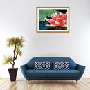 5D DIY Full Drill Diamond Painting Lotus Cross Stitch Embroidery Mosaic Kit