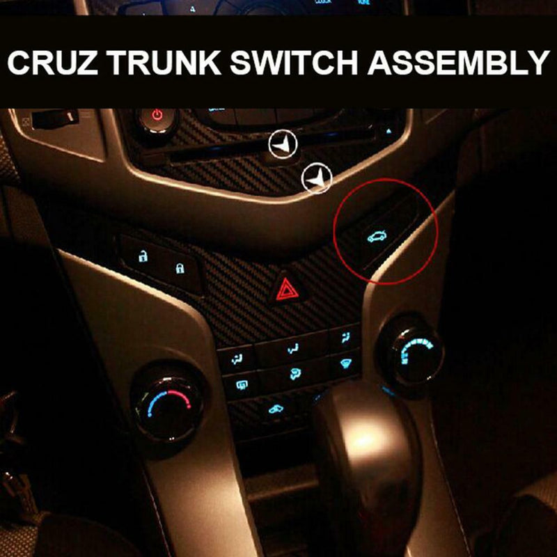 Car Trunk Open/Close Button Switch Assembly w/ USB Port for Chevrolet Cruze