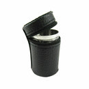 4 pcs Shot Cup Drinking Mug w/ PU Leather Cover Stainless Steel Durable Home