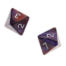 10pcs 8 Sided Dice D8 Polyhedral Dice for Dungeons and Dragons Table Games
