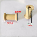 70Pcs Small Wooden Hand Crafts Thread Spool Bobbins Sewing Craft Bird Toys Parts