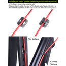 6pcs RISK Bicycle Cable Housing Fixed C Clip Brake Shift Cable Frame Holder