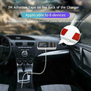 1Pc 8 Port Quick USB Charger 3.0 with LED Display Car Mobile USB Phone Char A2J1