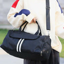 Waterproof Sports Fitness Bag Striped Fitness Bag Female Men's Travel Train
