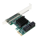 PCI-E to USB 3.0 4 Port PCI Express Card,Mini PCI-E Hub Controller Adapter -