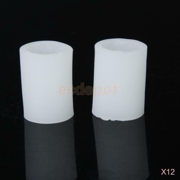 24x Gel Toe Tube Protector Sleeve Claw Hammer Toe Blisters Corns Pain Relief S