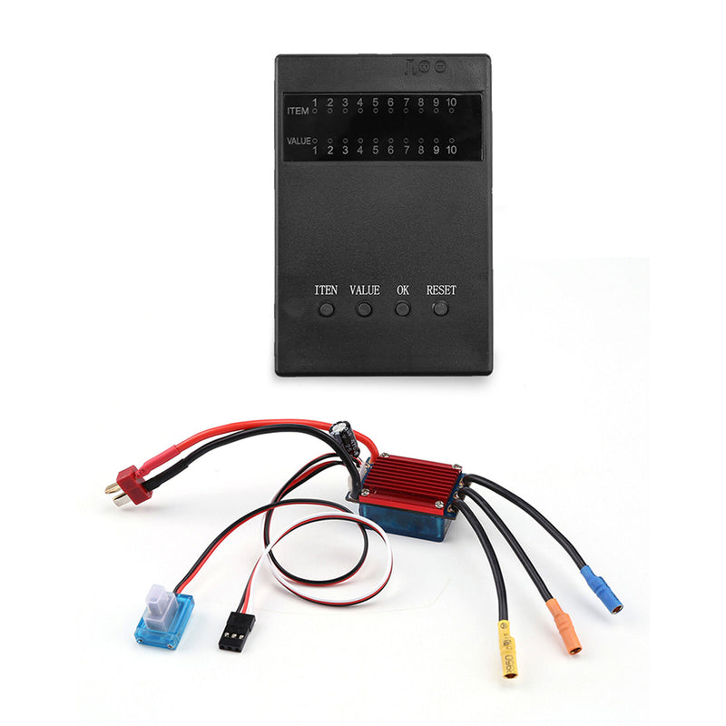 25A ESC Brushless Electric Speed Controller for 1/16 RC Car with Programm Card