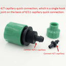 Gardening Household Pipe Plastic Four-Way Valve Splitter Irrigation Hose Co D3F3