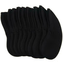 Set of 10 Golf Iron Head Cover Neoprene Club Wedge Protective Headcovers Bl Y6U6