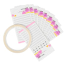 Set of 10 Professional Eyelash Extensions Russian Volume for False Eyelashes