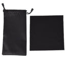 1Set Soft Glasses Pouch Cleaning Cloth Sunglasses Eyeglasses Cloth Pouch Bag ~ï¼ˆ