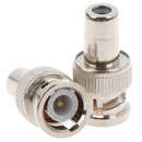 5Pcs BNC Male to AV RCA Female Coax Coaxial Connector Adap JR